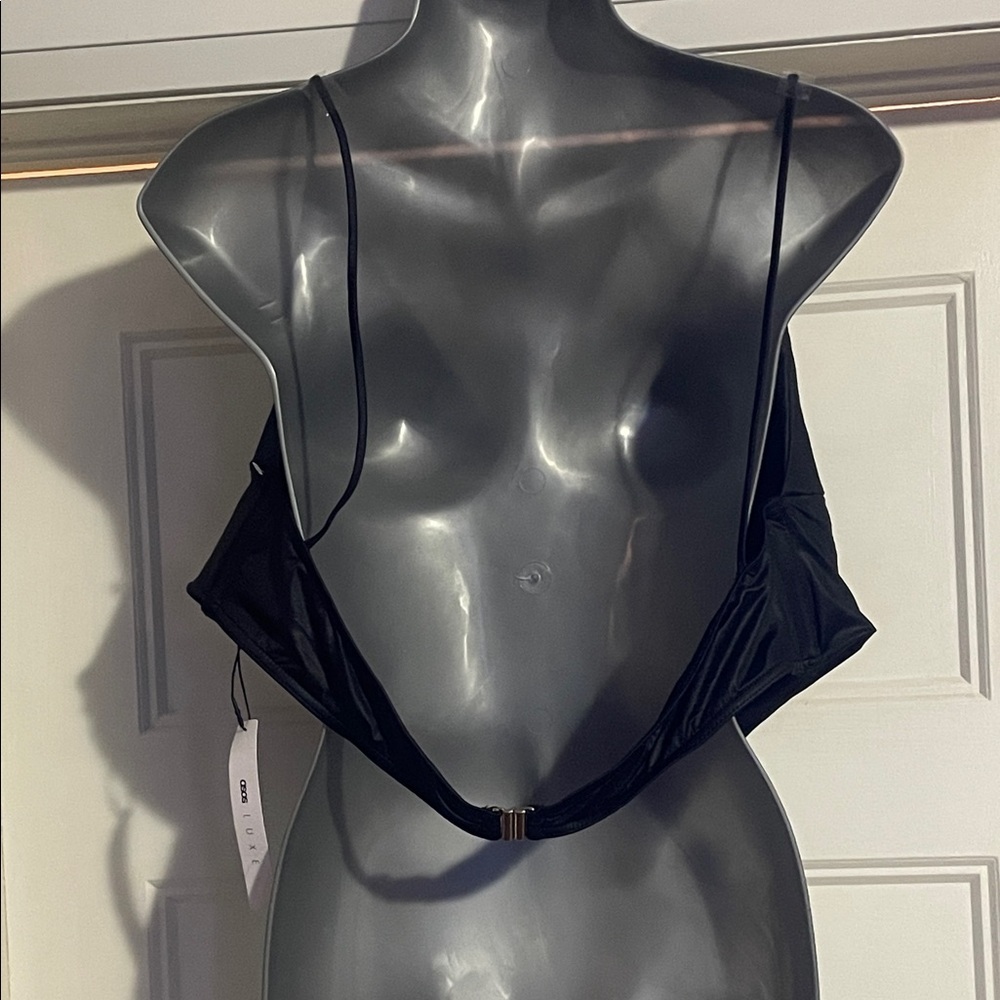 asos luxe Black Women's Top - Picture 3 of 6